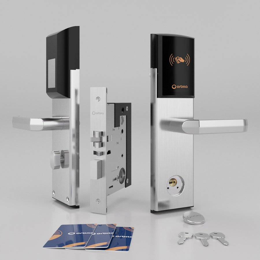 ORBITA E3092A ELECTRONIC RFID Hotel Lock View 3